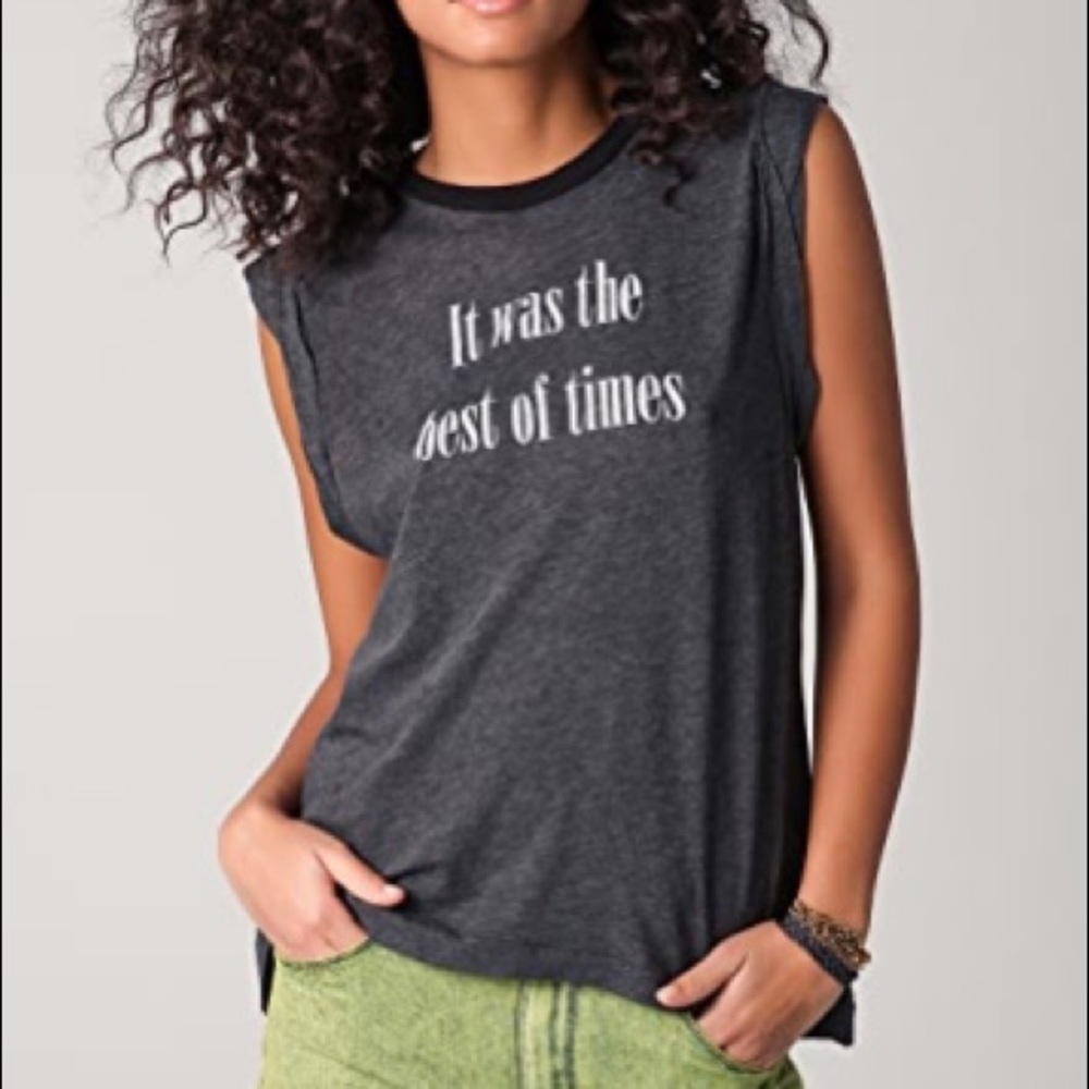 WILDFOX IT WAS THE BEST OF TIMES TSHIRT SOFT